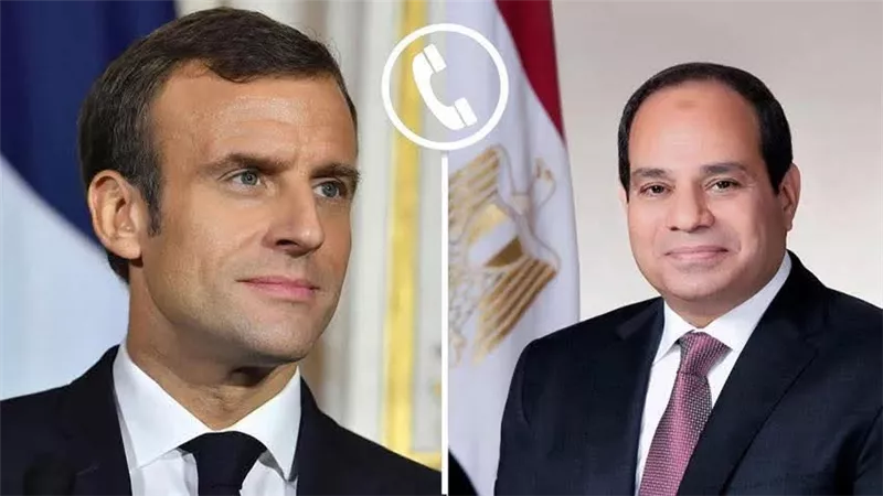 عاجل.. الرئيس السيسي يتلقى اتصالاً هاتفياً من نظيره الفرنسي إيمانويل ماكرون