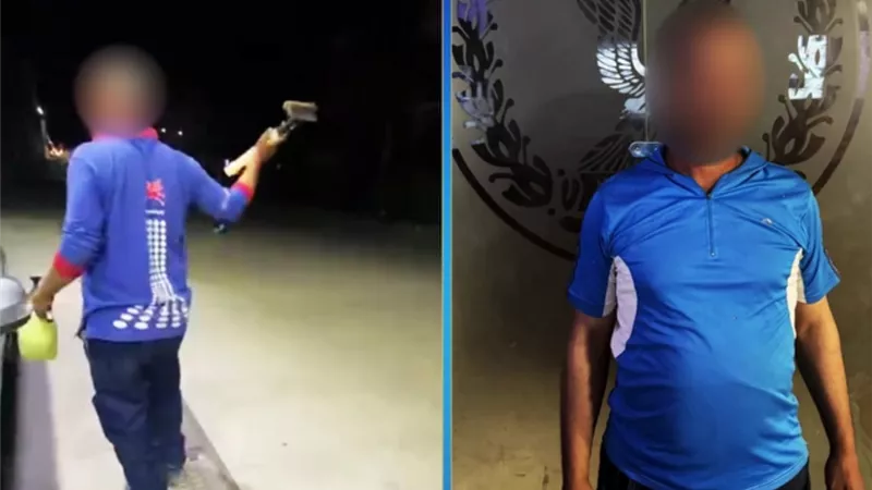 عامل يعتدي على كلب بمحطة وقود بالمقطم.. 