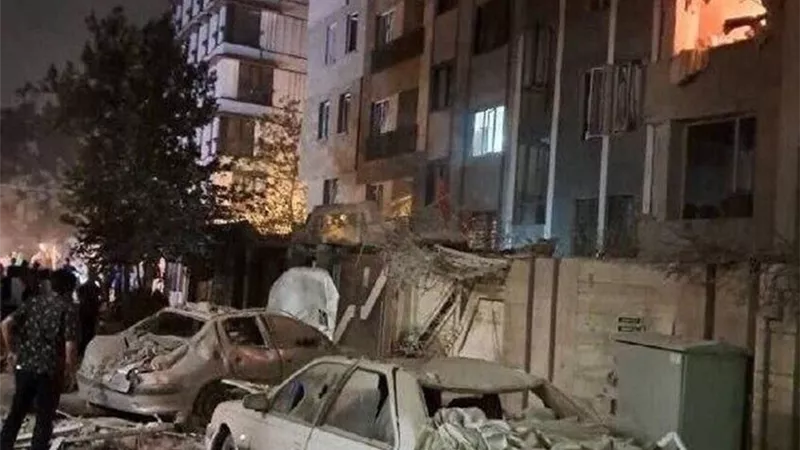 انفجار في حقل بارس الجنوبي الإيراني جراء هجوم إسرائيلي بطائرة مسيّرة