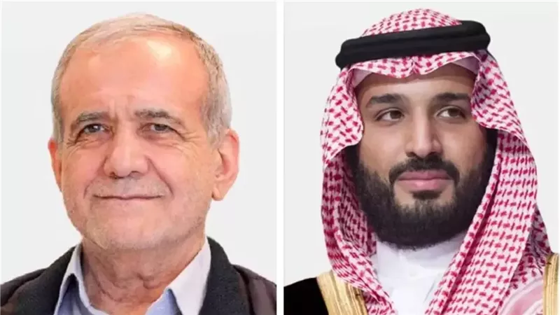 بن سلمان لـ الرئيس الإيرانى: ندين الاعتداءات التي تمس سيادة إيران وأمنها