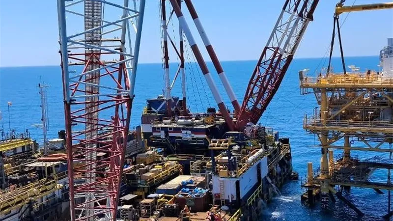 مشروع عملاق في غرب البرلس يرفع قدرات مصر الغازية