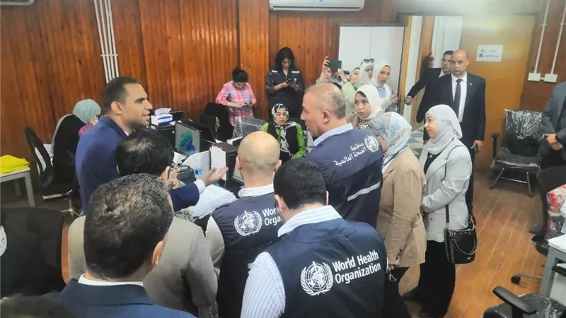 وفود دولية رفيعة المستوى تتفقد منظومة التأمين الصحي الشامل بمدن القناة