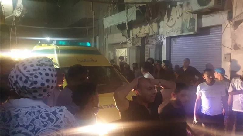  ارتفاع وفيات عقار نور الشريف بالسيدة زينب المنهار إلى 8 أشخاص