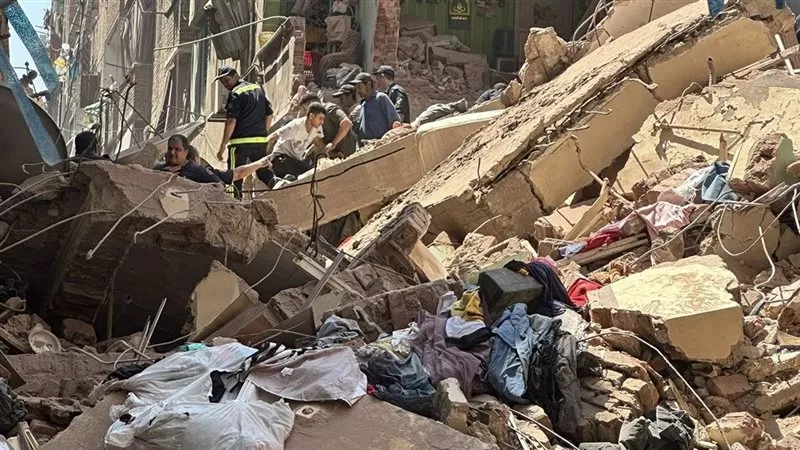 أول تحرك من محافظ القاهرة بشأن انهيار عقاري حدائق القبة