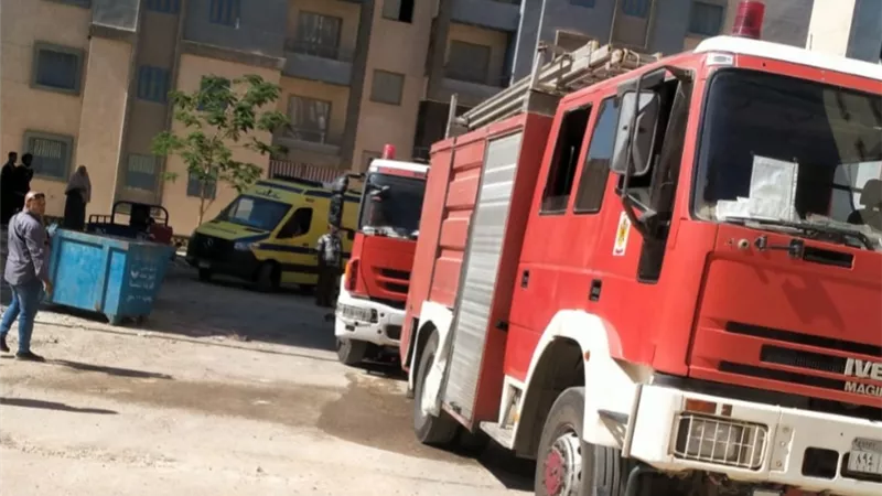 السيطرة على حريق بعقار سكني في 15 مايو دون إصابات (صور)