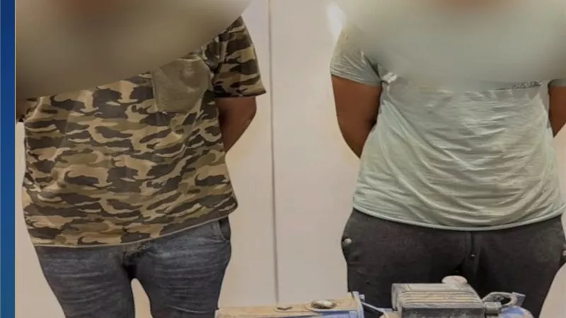 بعد تداول فيديو لهما.. سقوط لصين سرقا موتور مياه من عقار بالمرج