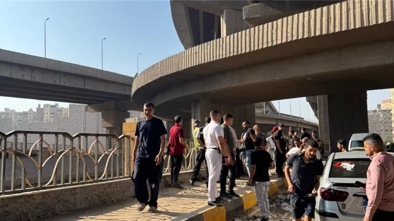 سقوط دراجة نارية من أعلى الدائري في ترعة المريوطية.. واختفاء شابين في ظروف غامضة