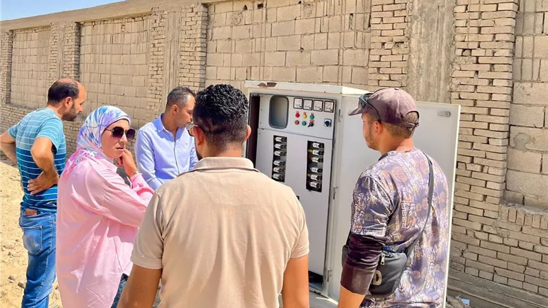 حملات على وصلات المياه الخلسة بمدينتي دمياط الجديدة والسادات وخطة للترشيد بالسويس الجديدة