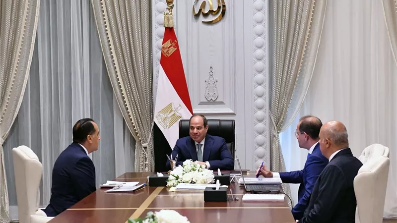 توجيه عاجل من الرئيس السيسى بشان الاحتياطات المالية والسلعية 