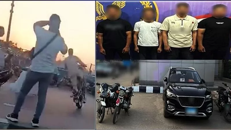  من زفة عريس لـ قسم الشرطة.. ضبط 4 متهمين عطلوا المرور بحركات استعراضية بكورنيش القاهرة