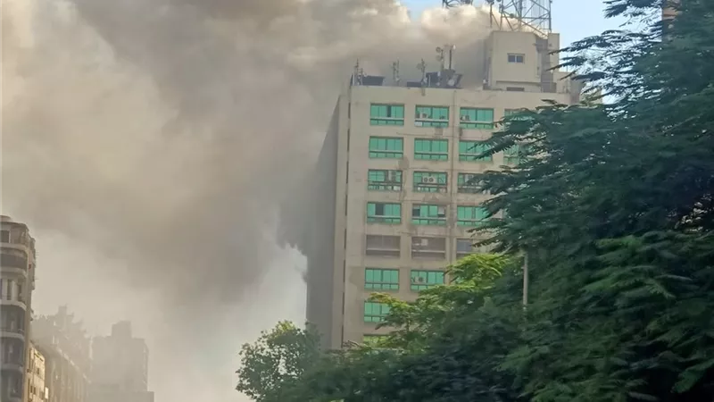  مصدر: حريق سنترال رمسيس طال غرفة التحكم المسؤولة عن ربط الشركات