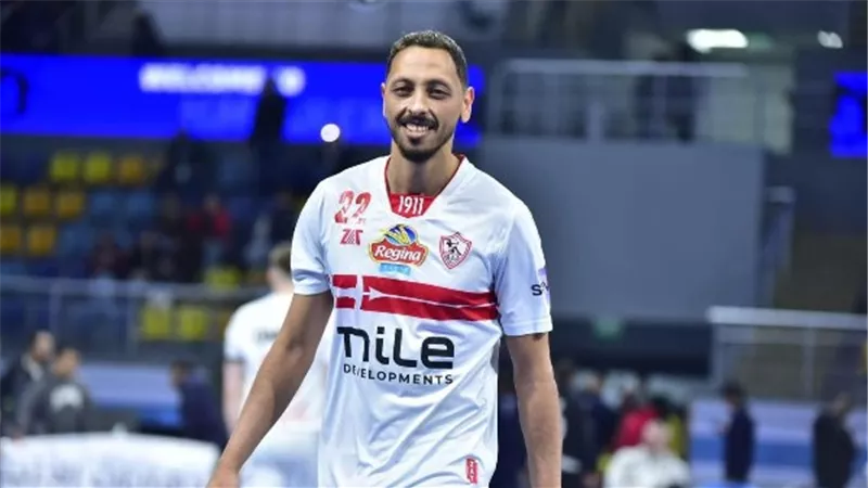 النيابة تستدعي لاعب طائرة الزمالك بسبب إشارة خادشة لجمهور الأهلي في مباراة الدوري