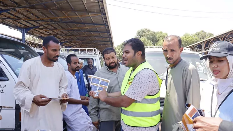 صندوق مكافحة الإدمان ينشر حملة توعية  للسائقين بخطورة تعاطى المخدرات