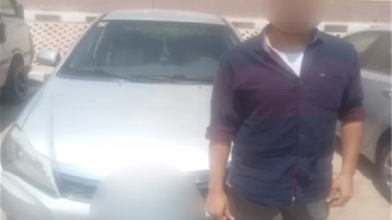 تفاصيل ضبط سائق 