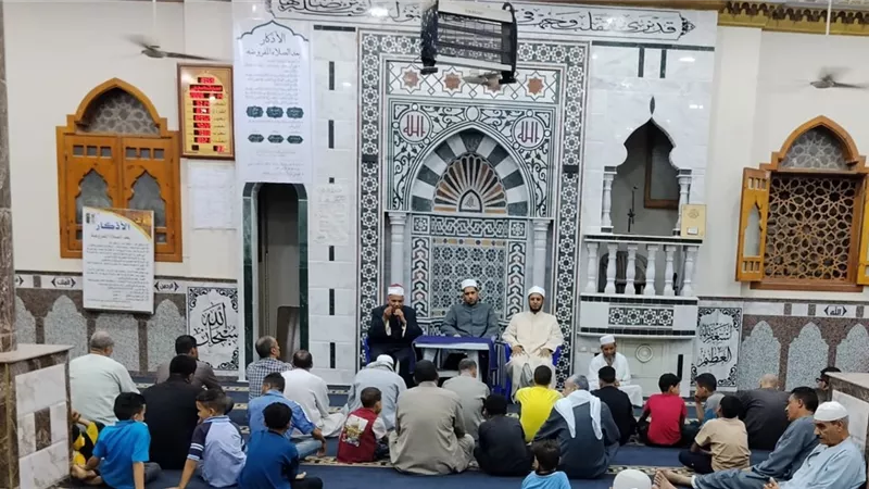 بالصور.. أوقاف الفيوم تواصل الأسبوع الثقافي بمسجد السعادة 