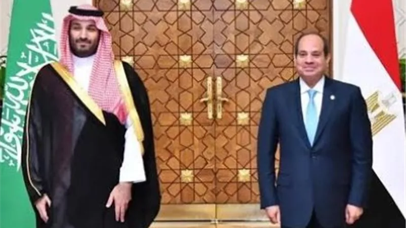 «شعب واحد.. مصير واحد».. هاشتاج يتصدر ترند مصر تزامنًا مع زيارة ولي العهد السعودي