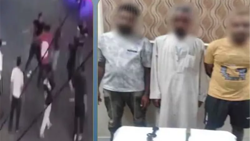 ضبط طرفي مشاجرة بالأسلحة البيضاء في البحيرة بسبب خلافات الجيرة