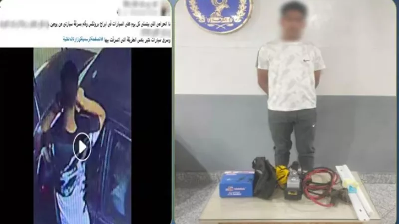 الأمن يكشف تفاصيل سرقة محتويات السيارات المتوقفة في بورسعيد