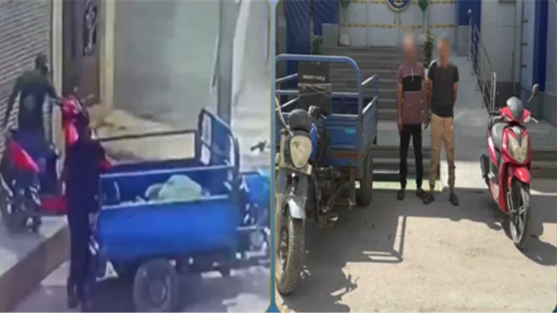 حملوها على تروسيكل.. القبض على المتهمين بسرقة دراجة نارية بالإسماعيلية