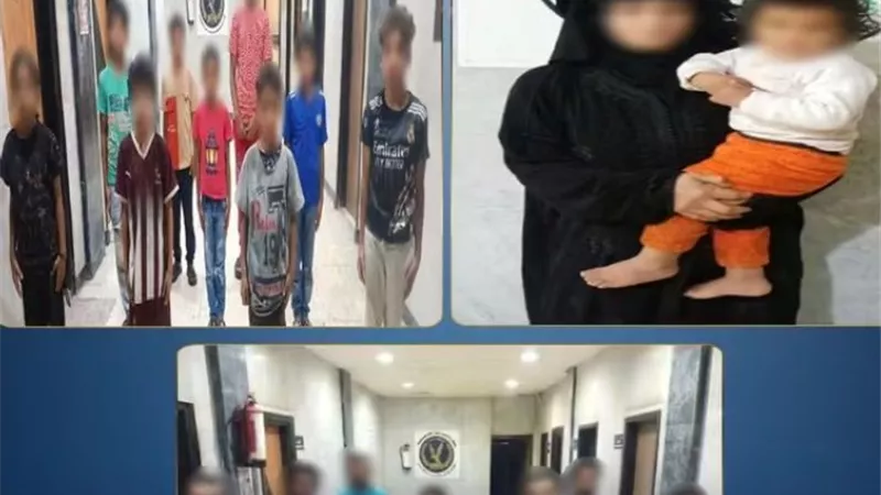 القبض على 9 أشخاص لاستغلال 10 أطفال في التسول وبيع السلع بالقاهرة
