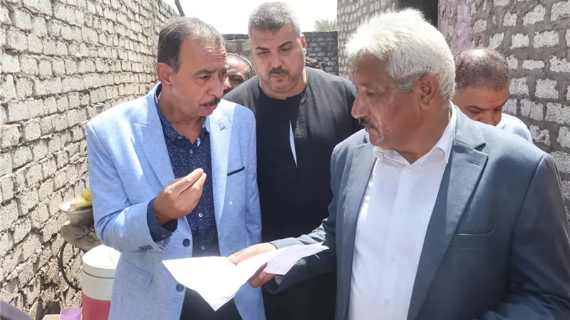 توجيهات عاجلة من محافظ سوهاج لمساعدة المتضررين من حريق قرية الأبعدية