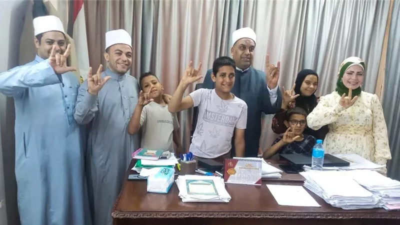 أوقاف بني سويف تستضيف نوابغ ذوي الهمم لدعم المواهب وتشجيع الإبداع