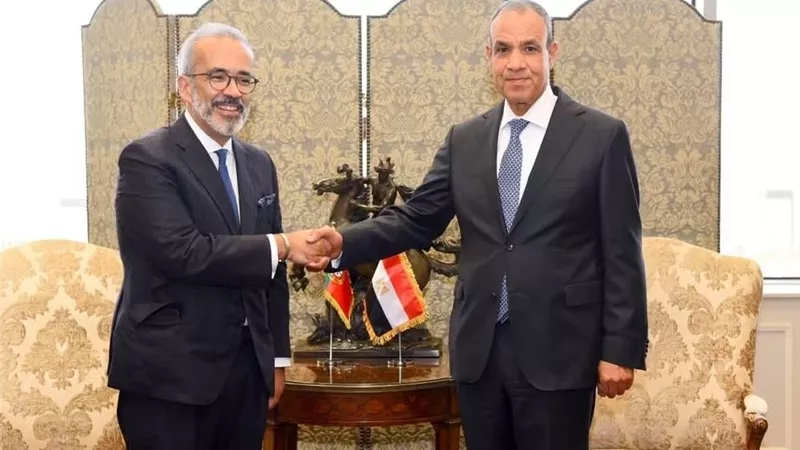 وزير الخارجية يستقبل نظيره البرتغالي ويعقدان جلسة مباحثات موسعة لبحث العلاقات الثنائية
