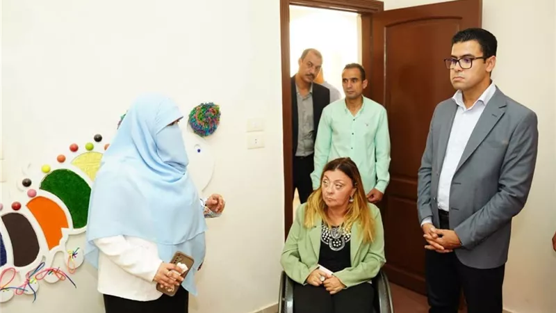 المشرف العام على «القومي للأشخاص ذوي الإعاقة» تتابع مستوى الرعاية بدار النهاري للتوحد