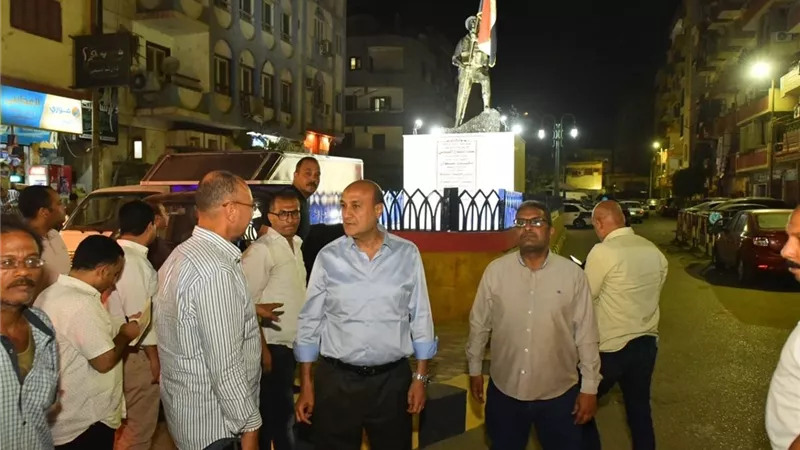 محافظ أسيوط يتفقد ميدان التجنيد بشارع جودة الأسدي