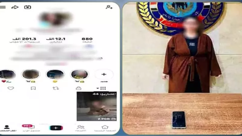 القبض على صانعة محتوى لنشر فيديوهات رقص بملابس خادشة للحياء في الدقي