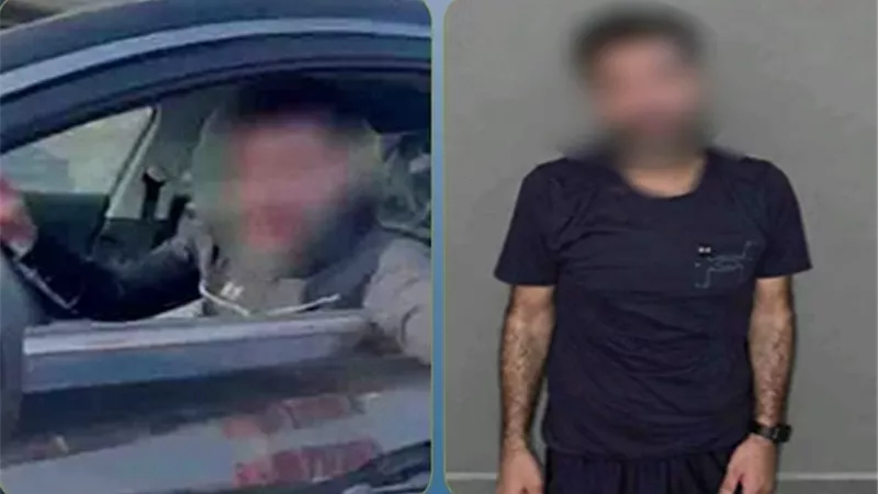 ضبط أجنبي صدم سيارة مواطن وسخر منه في البساتين بعد تداول فيديو الواقعة
