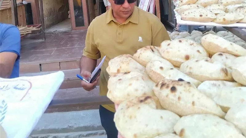 ضبط 3 أطنان سلع ودقيق مدعم بالمنيا خلال حملات تموينية مكبرة