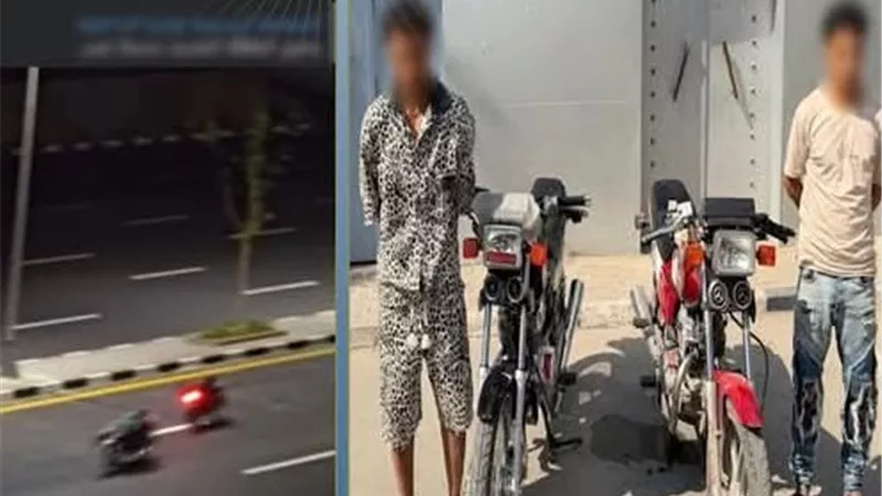 ضبط قائدي دراجتين ناريتين لقيامهما بحركات استعراضية بمدينة نصر
