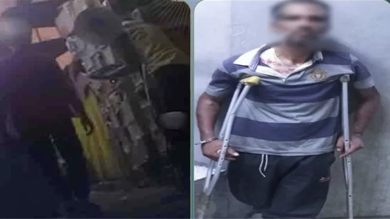 ضبط عنصر جنائي من ذوي الهمم بتهمة الاتجار في الحشيش والآيس بالجيزة
