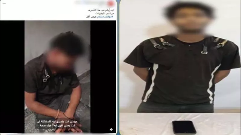 ضبط عاطل حاول سرقة هاتف شاب داخل موقف بالسلام في القاهرة 