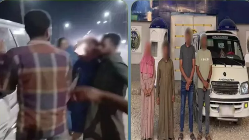 ضبط 4 أشخاص بعد تداول فيديو للتعدي على سيدة داخل ميكروباص بالشرقية