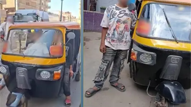 فيديو يكشف المخالفة.. ضبط قائد توك توك يسير عكس الاتجاه بالمنوفية