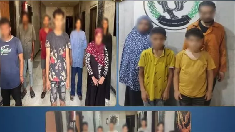 ضبط 9 أشخاص لاستغلال 14 حدثًا في التسول وبيع السلع بالقاهرة