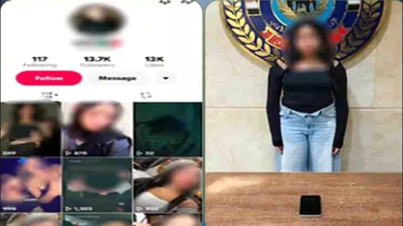 ضبط صانعة محتوى لنشرها فيديوهات خادشة للحياء لزيادة المشاهدات بالهرم 