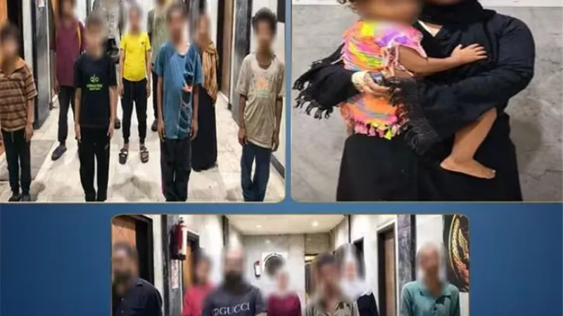 ضبط 8 متهمين لاستغلال 10 أطفال في التسول وبيع السلع بإلحاح بالقاهرة