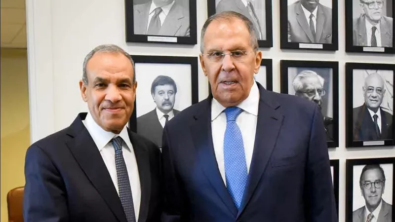 وزير الخارجية يلتقي نظيره الروسي على هامش أعمال الدورة الحادية والثمانين للجمعية العامة للأمم المتحدة