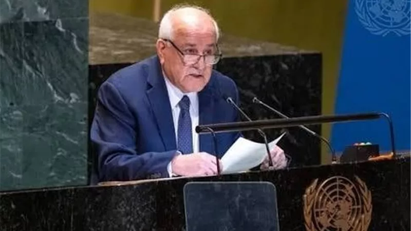 مندوب فلسطين بالأمم المتحدة: نثمّن موقف مصر الرافض لتهجير الفلسطينيين من غزة