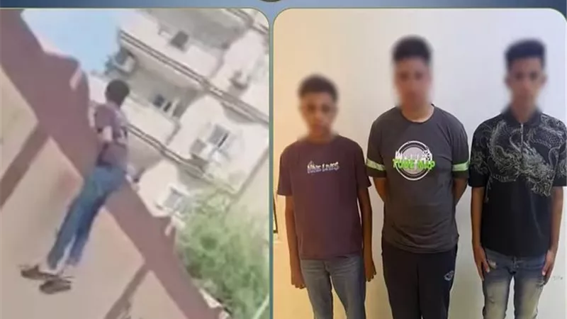 «طلع على سور مدرسة بنات».. ضبط 3 طلاب بالسويس بعد تداول فيديو الواقعة