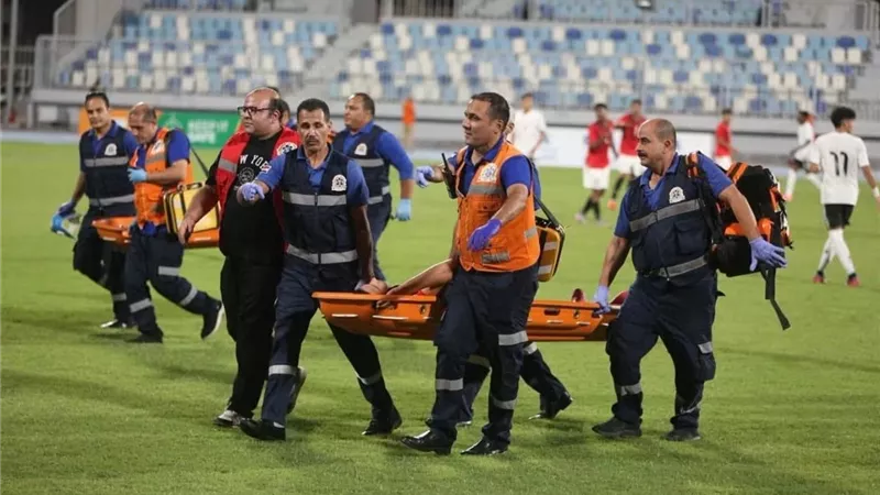 منتخب الشباب يعلن إصابة محمد رأفت بارتجاج في المخ