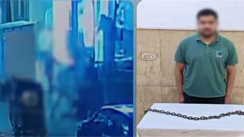 ضبط شخص اعتدى على نجل عمه بسلسلة حديدية بسبب خلافات على الميراث بالغربية
