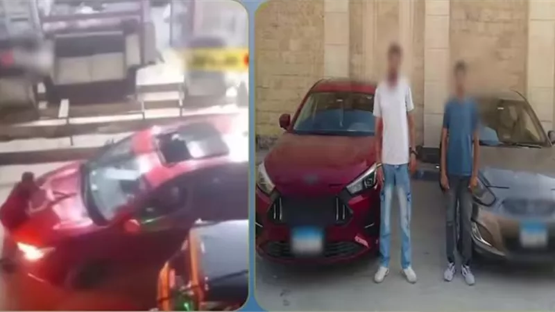 ضبط طرفي مشاجرة بين قائدي سيارتين بسبب أولوية المرور بالجيزة