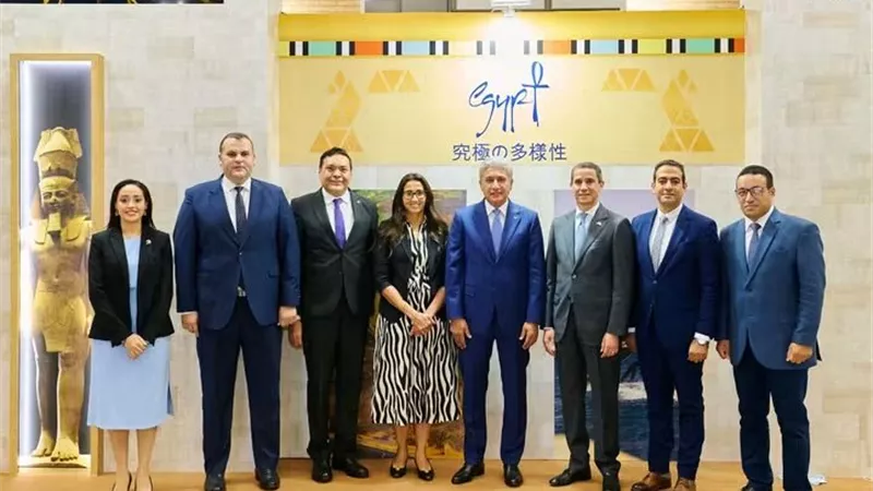 وزير السياحة والآثار يفتتح الجناح المصري المُشارك في معرض اليابان الدولي للسياحة 