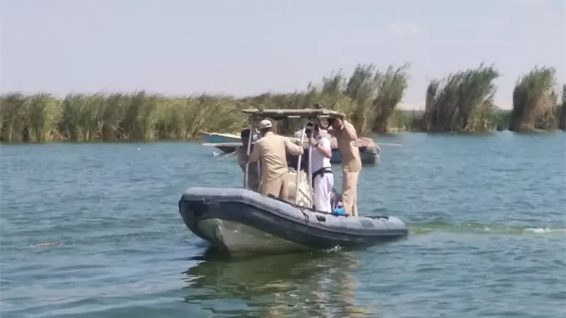 80 محضرًا وإزالة 3 عشش.. حملة موسعة لضبط مخالفات الصيد بمحمية وادي الريان