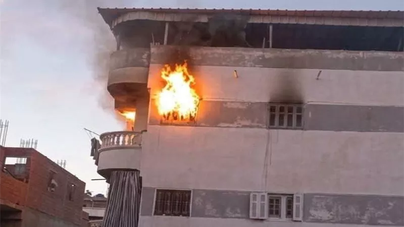 السيطرة على حريق داخل شقة سكنية خلف مستشفى المبرة بالمحمودية