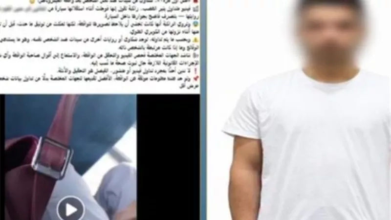 الداخلية تضبط عاملًا تحرش بفتاة داخل سيارة أجرة بالمنوفية